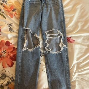 American Eagle Distressed Blue Women's Jeans